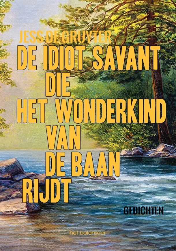 De idiot savant die het wonderkind van de baan rijdt – Jess De Gruyter – boek cover