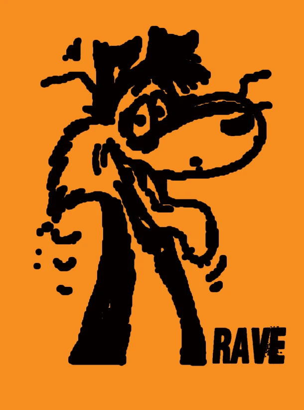 Rave – Rainald Goetz – boek cover