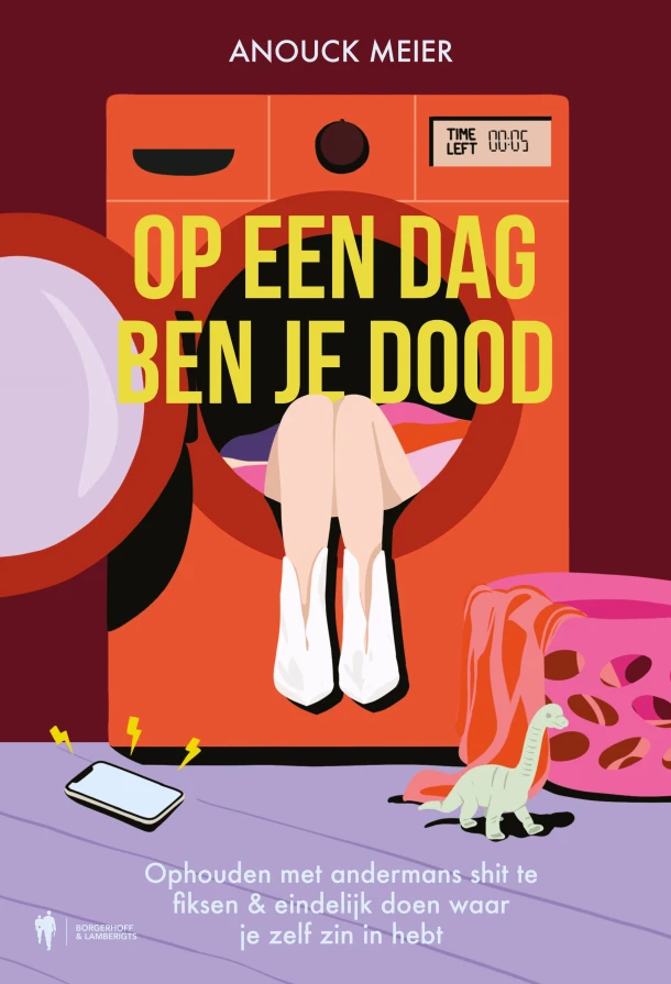 Op een dag ben je dood – Anouck Meier – boek cover