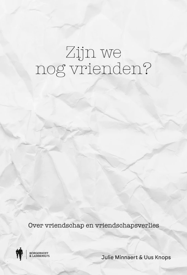 Zijn we nog vrienden? – Uus Knops – boek cover