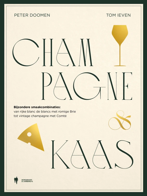 Champagne & Kaas – Tom Ieven – boek cover
