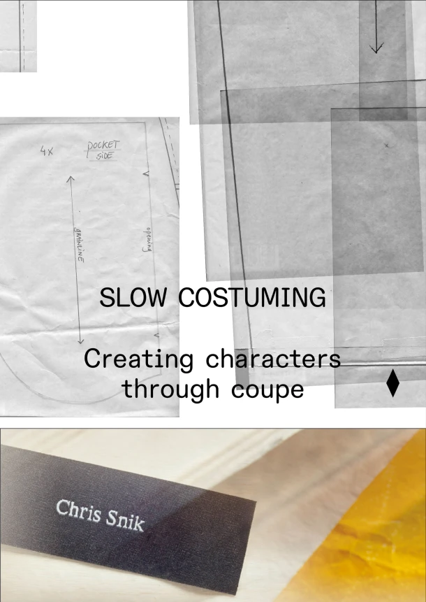 Slow Costuming – Chris Snik – boek cover