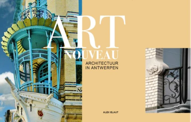 Art Nouveau Architectuur Antwerpen – Alex Elaut – boek cover