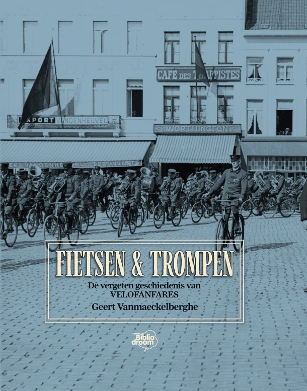 Fietsen & trompen – Geert Vanmaeckelberghe – boek cover