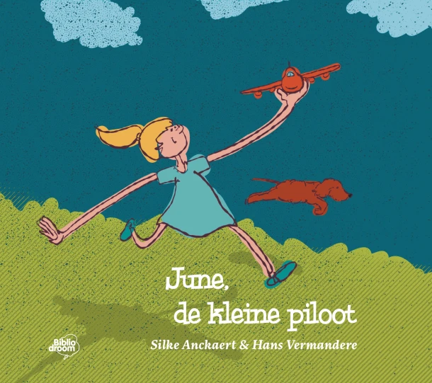 June, de kleine piloot – Silke Anckaert – boek cover