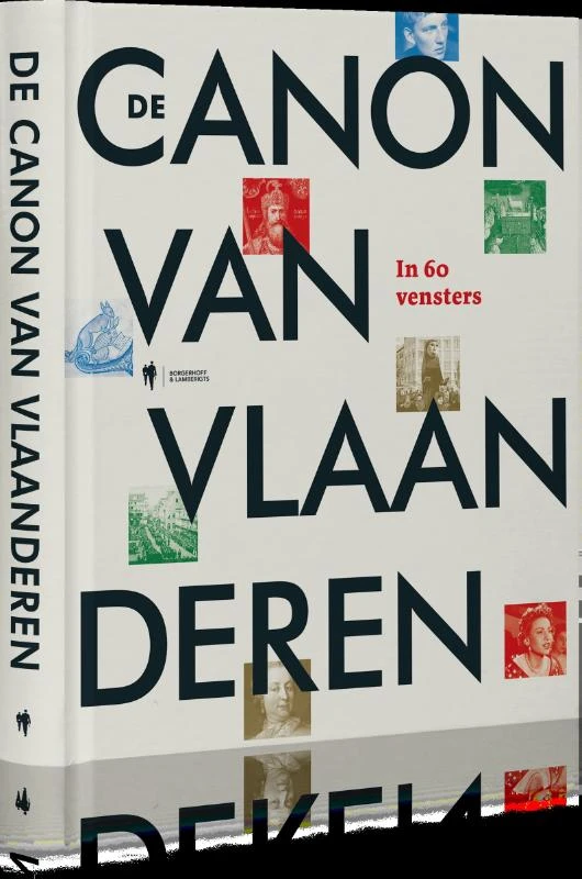 De Canon van Vlaanderen in 60 vensters – boek cover