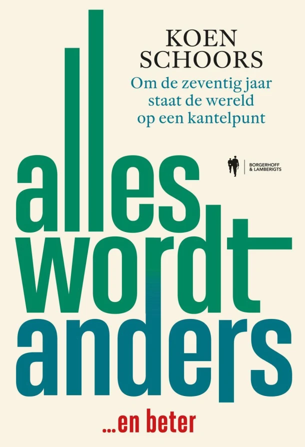 Alles wordt anders – Koen Schoors – boek cover