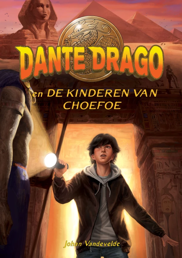 Dante Drago en de kinderen van Choefoe – Johan Vandevelde – boek cover