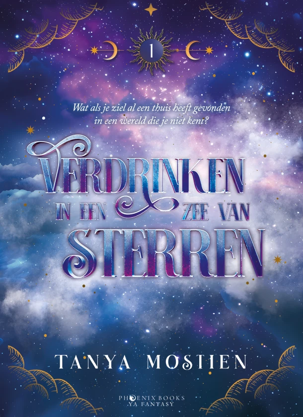 Verdrinken in een zee van sterren – Tanya Mostien – boek cover