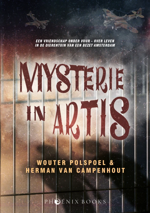 Mysterie in Artis – Wouter Polspoel – boek cover