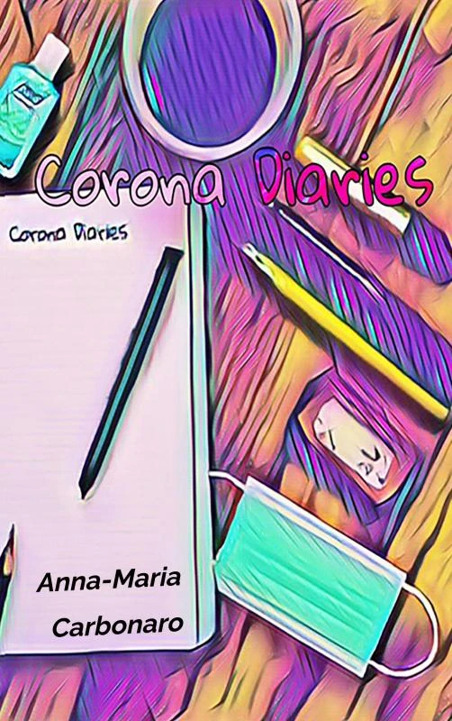 Corona diaries – Anna-Maria Carbonaro – boek cover