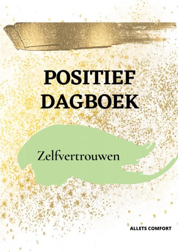 Positief Dagboek – Allets Comfort – boek cover