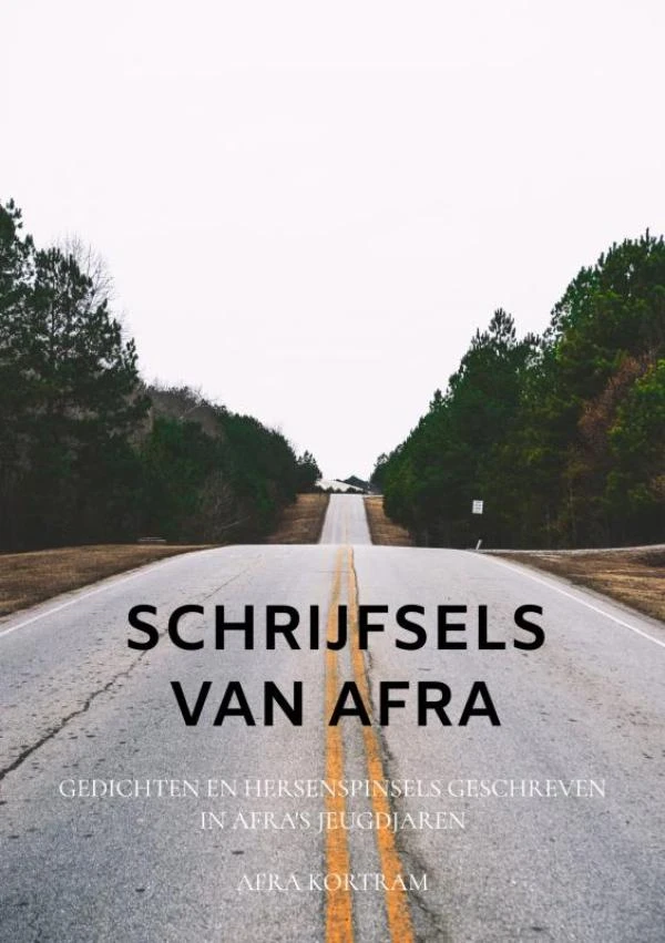 Schrijfsels van Afra – Afra Kortram – boek cover
