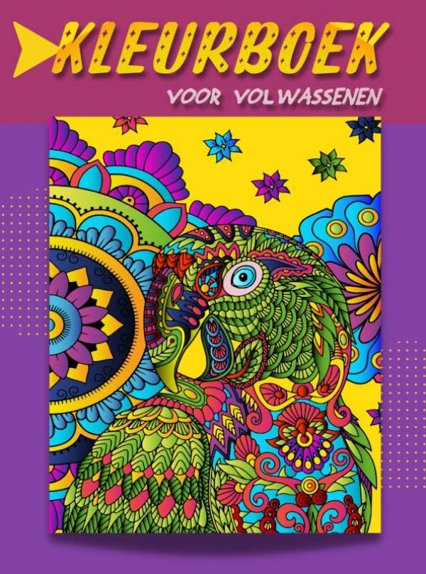 Kleurboek voor Volwassenen :: Dieren Mandala‘s – Mieke Stevens – boek cover