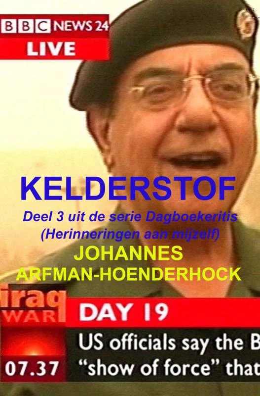 Kelderstof – Johannes Arfman-Hoenderhock – boek cover