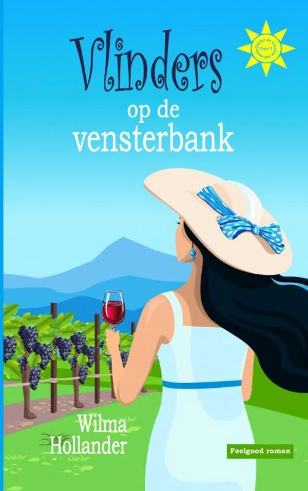 Vlinders op de vensterbank – Wilma Hollander – boek cover