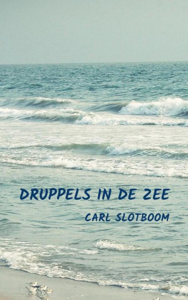 DRUPPELS IN DE ZEE – Carl Slotboom – boek cover