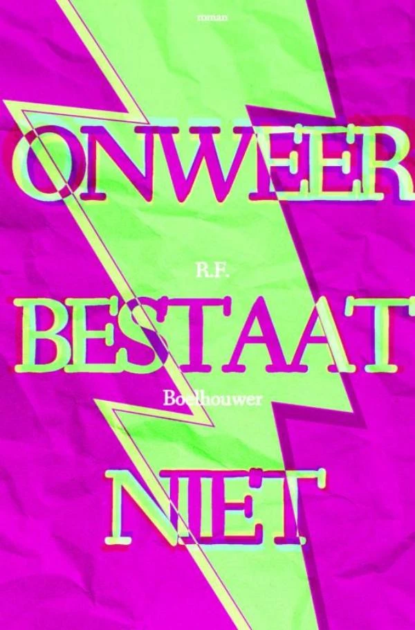 Onweer bestaat niet – R.F. Boelhouwer – boek cover