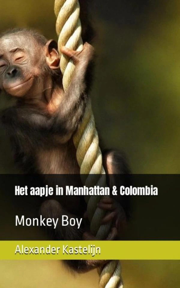 Het aapje in Manhattan & Colombia – Alexander Kastelijn – boek cover