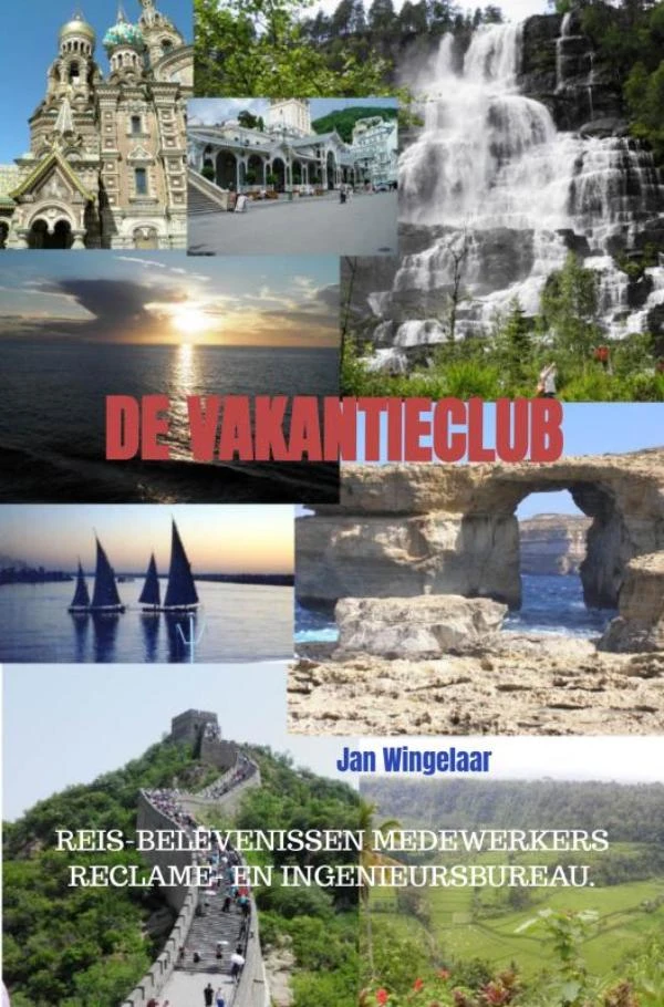 De Vakantieclub – Jan Wingelaar – boek cover