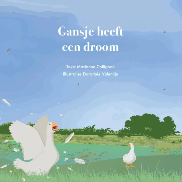 Gansje heeft een droom – Marianne Collignon – boek cover