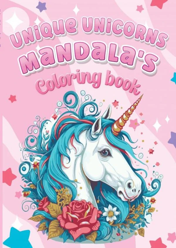 Unique Unicorns Mandala‘s – Hugo Elena – boek cover