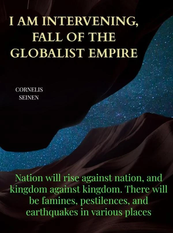 I Am Intervening, Fall of the Globalist Empire – Cornelis Seinen – boek cover