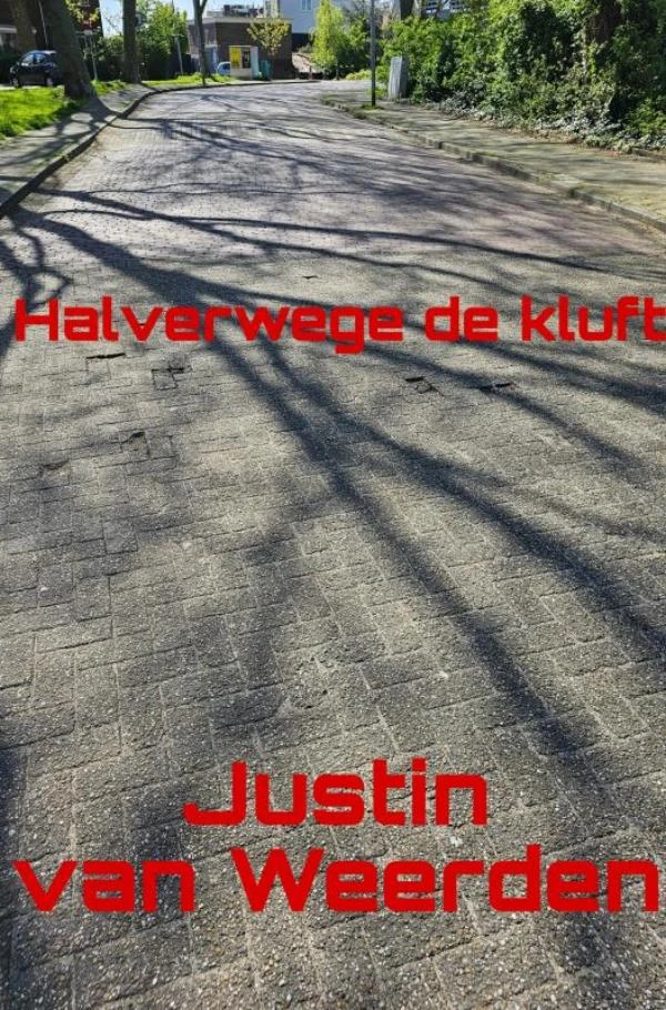 Halverwege de kluft – Justin Van Weerden – boek cover