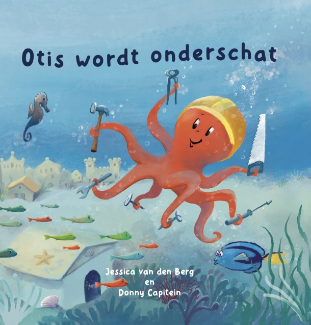 Otis wordt onderschat – Jessica van den Berg – boek cover