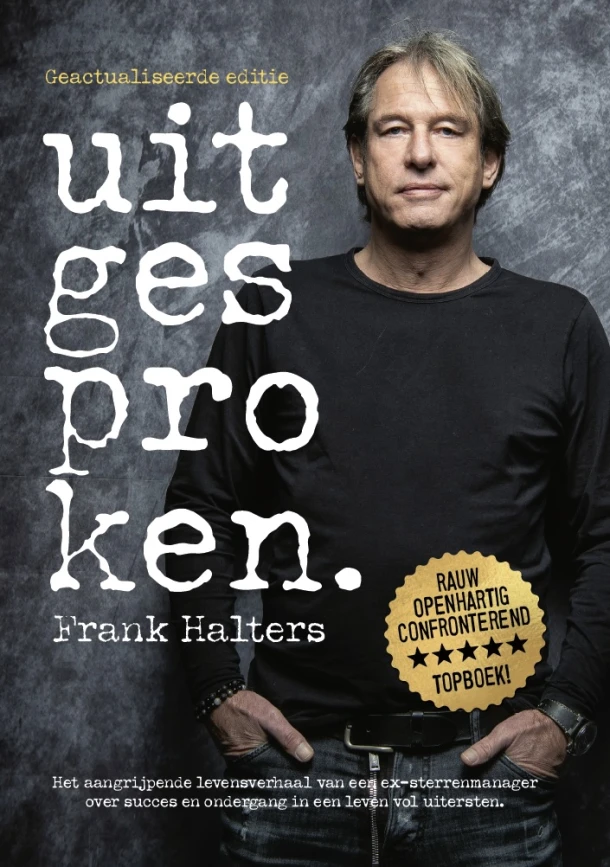 Uitgesproken – Frank Halters – boek cover