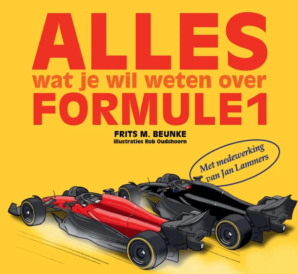 Alles wat je wil weten over de Formule 1 – Frits M. Beunke – boek cover