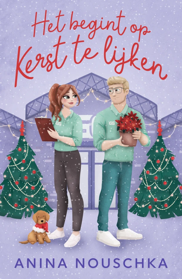 Het begint op kerst te lijken – Anina Nouschka – boek cover