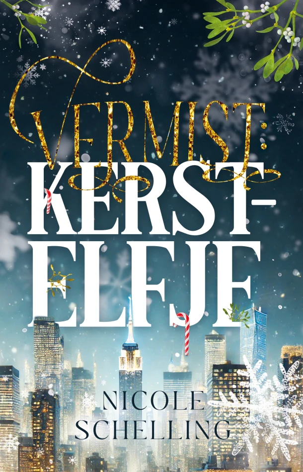 Vermist: kerstelfje – Nicole Schelling – boek cover