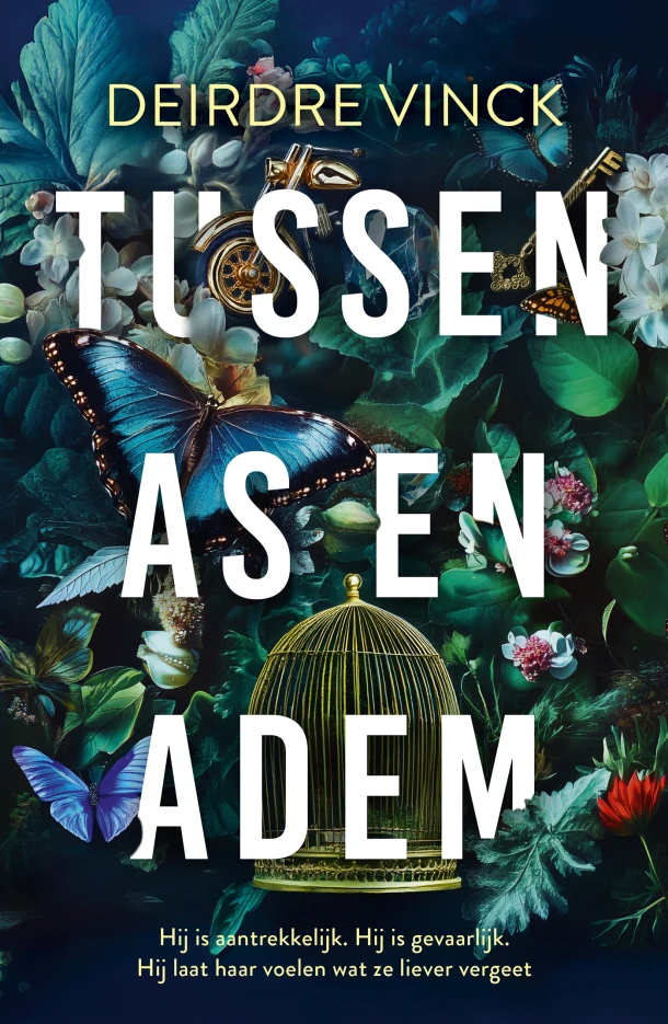 Tussen as en adem – Deirdre Vinck – boek cover