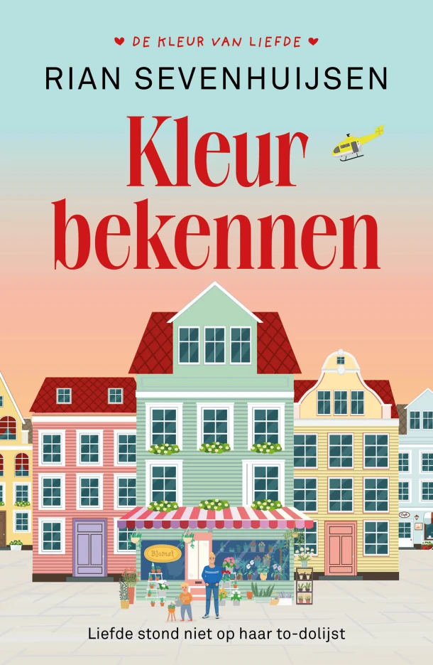 Kleur bekennen – Rian Sevenhuijsen – boek cover
