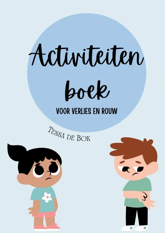 Activiteitenboek voor verlies en rouw – Tessa De Bok – boek cover