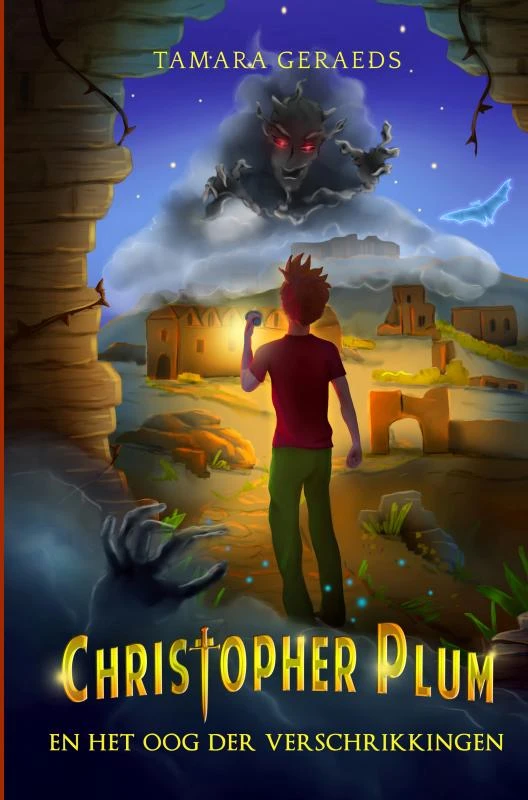 Christopher Plum en het oog der verschrikkingen – Tamara Geraeds – boek cover