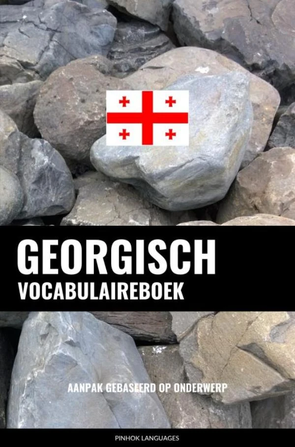Georgisch vocabulaireboek – Pinhok Languages – boek cover