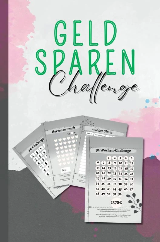 Geld sparen Challenge – Sophie M. Keil – boek cover