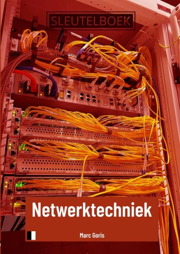 Sleutelboek Netwerktechniek (B&W) – Marc Goris – boek cover