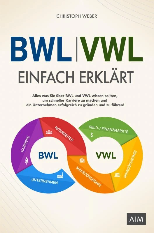 BWL und VWL einfach erklärt – Christoph Weber – boek cover