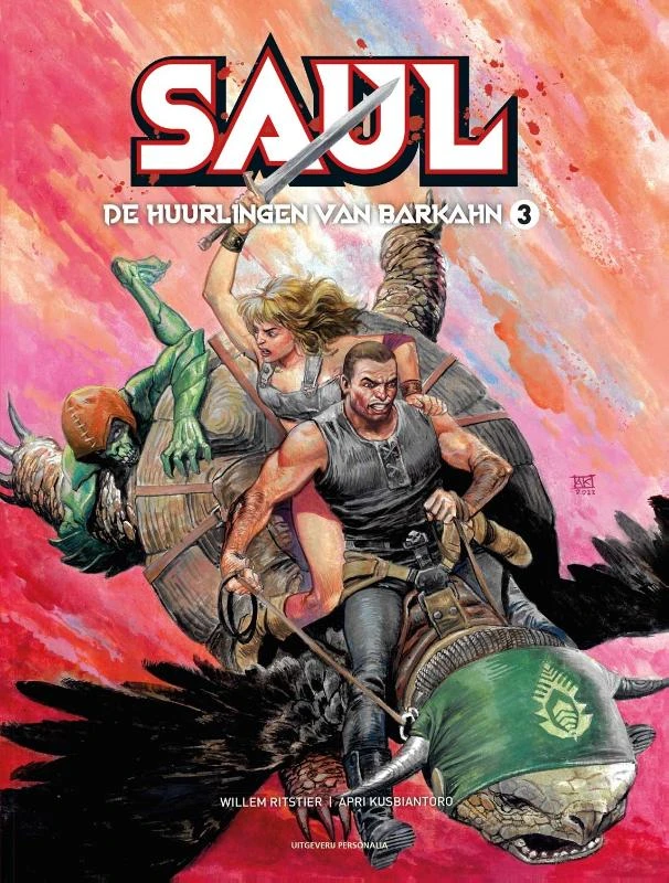 De huurlingen van Barkahn ā Willem Ritstier ā boek cover