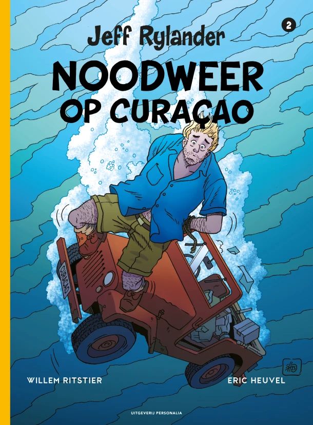 Noodweer op CuraƧao ā Willem Ritstier ā boek cover