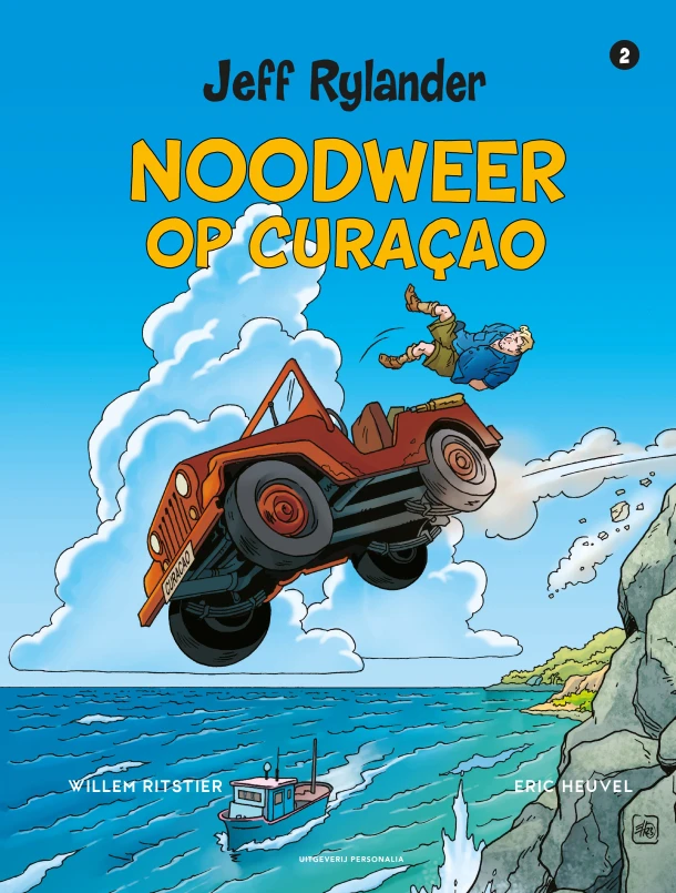 Noodweer op CuraƧao ā Willem Ritstier ā boek cover
