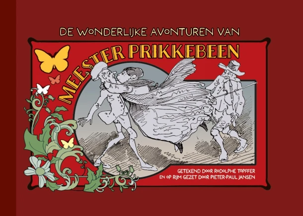 De wonderlijke avonturen van meester Prikkebeen – Rodolphe Töpffer – boek cover