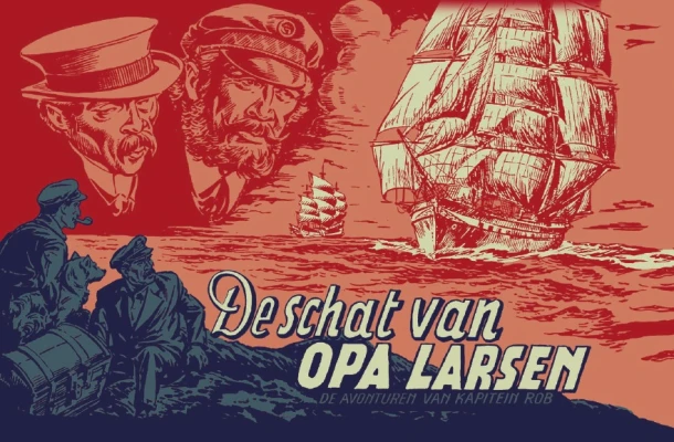 De schat van opa Larsen – Evert Werkman – boek cover