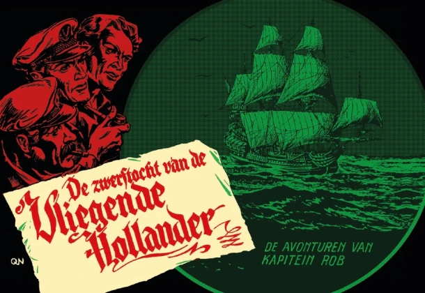 De zwerftocht van de Vliegende Hollander – Evert Werkman – boek cover