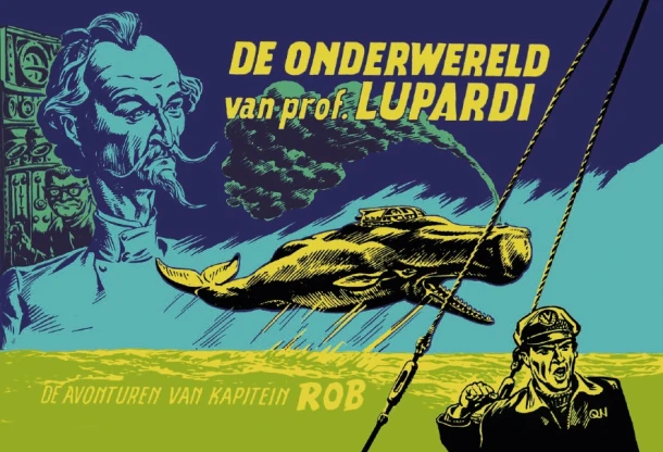 De onderwereld van prof. Lupardi – Evert Werkman – boek cover