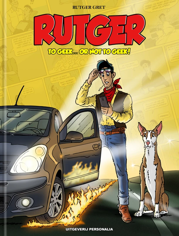 Rutger 2 - To geek... or not to geek! – Rutger Gret – boek cover