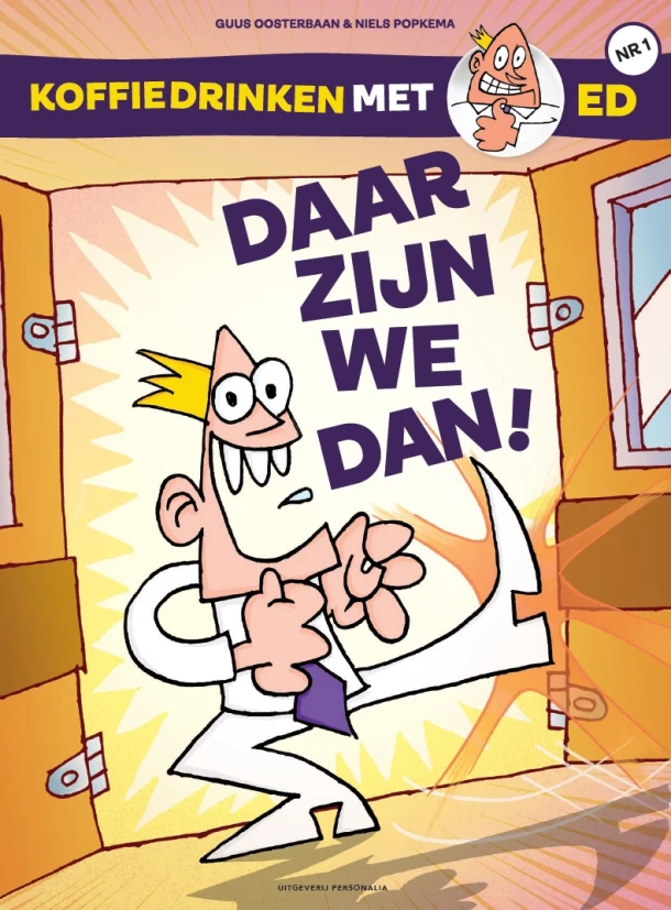 Daar zijn we dan! – Guus Oosterbaan – boek cover